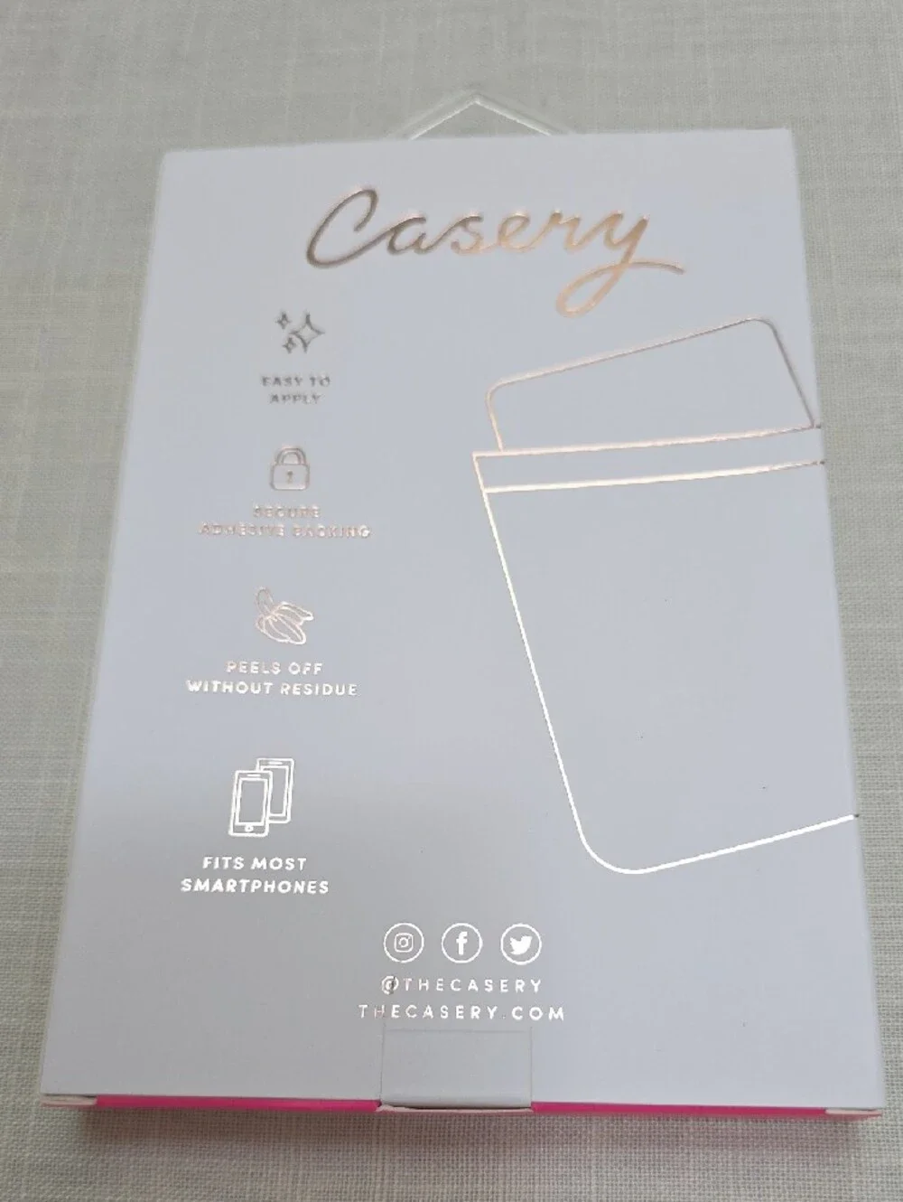 Casery rose gold